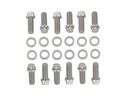 5003 Intake Manifold Bolt Set Chrome Grade 8 12 Point Alloy Steel With An Washers 