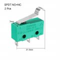 Uxcell 2pcs Kw4-3z-3 5a 250vac Simulated R-lever Type Micro Switches