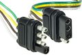 Hopkins 48205 48 4-wire Flat Connector Set With Splice Connectors 