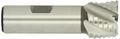 Melin Tool Crps Cobalt Steel Square Nose End Mill Weldon Shank Uncoated Bright Finish Roughing Cut Non-center Cutting 30 Deg 