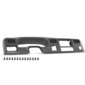 Pit66 Instrument Cluster Dash Trim Bezel Panel Dark Gray Compatible With Ford F250 F350 Super Duty 1999-2004 Hole 4x4 Switch 