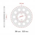 Caltric O-ring Drive Chain And Sprockets Kit Compatible With Honda Cb750 Nighthawk 750 1991-2003