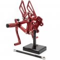 Cnc Zx7r 91-03 Motorcycle Adjustable Rearsets Foot Pegs Footpeg Shift Pedal Compatible With Ninja Zx-6r Zx6r 1995-1997 Zx750