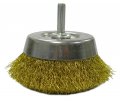Weiler 14311 2-3 Crimped Wire Cup Brush 0 0118 Brass Fill 1 4 Stem 