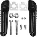 Tcmt Black Rear Footrests Foot Pegs Passenger Fits For Yamaha Yzf R1 1998-2019 R6 2003-2020 R1m 2015-2018 R1s 2016-2018 V Max 