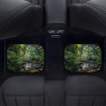 Rainforest Landscape Car Floor Mat Set Universal Fit 4-piece Scenery Automotive Mats All Weather Anti-slip Protectionpets
