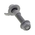 Alignment Cam Bolt Set For 2010 2018 Lexus Rx450h Camber Adjustment Hexagonal Head Silver M14 2 0 Thread Front Position