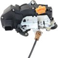 Door Lock Actuator For Chevy Silverado 2500 Hd 3500 2009 2010 Rear Driver Side Integrated With Latch Part Number 25876397 