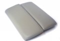 Kardesigners Fits 2010-2015 Mazda Cx-9 Synthetic Gray Leather Armrest Center Console Cover Skin Only 