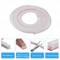 Uxcell Weather Stripping Door Seal 6 Meters X 10mm Self Adhesive Rubber Strip For 8-9mm Gap Window And Soundproofing Frame