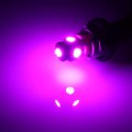 T10 Wedge 5-smd 5050 Led Light Bulbs W5w 2825 158 192 168 194 8 Pieces Pink Purple 