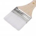 Uxcell 24pcs 6 3 Paint Brush 2 Width Soft Nylon Bristle With Wood Handle For Wall Cabinets Fences White