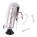 8pcs Set Universal White Clearance Side Marker Light Lamp For Truck Trailer Van Caravan Lorries Waterproof