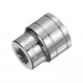 Uxcell 6-point Shallow Socket 1 2 Drive 27mm High Carbon Steel With Chrome Plated Metric For Diy Hand-making Repair Automotive