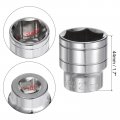 Uxcell 6-point Shallow Socket 1 2 Drive 27mm High Carbon Steel With Chrome Plated Metric For Diy Hand-making Repair Automotive