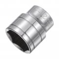 Uxcell 6-point Shallow Socket 1 2 Drive 27mm High Carbon Steel With Chrome Plated Metric For Diy Hand-making Repair Automotive