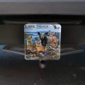 Lake Tahoe California Ca Nevada Nv Animals Bear Cougar Deer Tow Trailer Hitch Cover Plug Insert