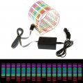 Esupport 45 X 11cm Sound Music Activate Sensor Car Auto Sticker Led Light Equalizer Glow