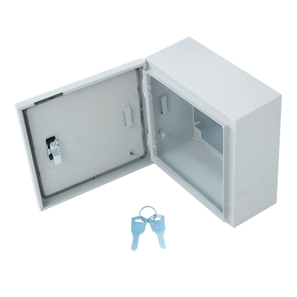 Electrical Junction Box Nema 4x 12l X 8w 16h Heavy Duty Steel Enclosure Outdoor And Industrial Use For Wiring Controls Harsh