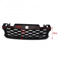 Gzyf Front Upper Bumper Cover Air Intake Radiator Grille Trim Lr116508 For Land Rover Range Sport 2014-2017 Black Chrome