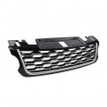 Gzyf Front Upper Bumper Cover Air Intake Radiator Grille Trim Lr116508 For Land Rover Range Sport 2014-2017 Black Chrome