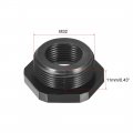 Uxcell Threaded Reducing Bushings Nylon Connector Adaptor M32 Male To M25 Female Thread Black 3 Pcs