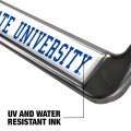 Fayetteville State University School Full Size Standard License Plate Metal Frame