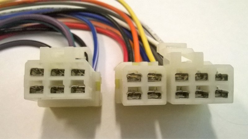 Factory Radio Replacement Wires That Plug Into The Original From A Nissan Pathfinder Hardbody Truck 1986 1987 1988 1989 1990