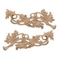 Ekena Millwork Onl11x04x01grma Each Side Medium Grape Scrolls Pair 11 5 8-inch X 4 3 4-inch Maple 