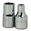 Williams Mm-606 1 4 Drive Shallow Socket 6 Point 6mm 