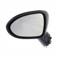 Kia Rio 2012 2013 2014 Door Mirror Driver Side Power Glass Heated Manual Folding Paintable Replacement For Ki1320167 