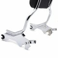 Httmt- Chrome Passenger Sissy Bar Backrest Compatible With 2018-up H-d Softail Fxfb Fat Boy Fxfbs P N Tghd-sbb050-cd