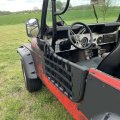 Kuafu Pair 2 Doors Tubular Door Compatible With 1976-1995 Jeep Wrangler Yj Cj7