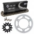 Niche Drive Sprocket Chain Combo For Yamaha Yz450f Front 13 Rear 49 Tooth 520nz Standard 114 Links