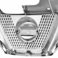 Ni1200232 Factory Style Front Bumper Grill Grille Assembly With Chrome Moulding Compatible Nissan Murano 2009-2010 Black