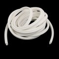 Uxcell 4m Silicone Rubber O Shaped Door Window Sliding Seal Weather Stripping White
