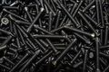 1 4-20 X 2 Type F Floorboard Screw Full Thread Torx Flat Head Steel Black Phos 750 Pc Carton 