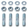 4 Sets Carburetor Carb Studs Kit 5 16 X 1-3 8 For Holley Edelbrock Barry Grant Demon