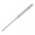Uxcell 10 Pcs 4mm Shank 80mm Length 2mm Phillips Ph0 Magnetic S2 Screwdriver Bits