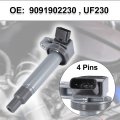X Autohaux Car Ignition Coil Engine Replacement 9091902230 Uf230 For Lexus Gx470 Sc430 Gs430