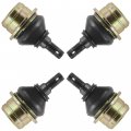 Caltric 4 Upper And Lower Ball Joints Compatible With Suzuki Kingquad Lt-a450x Lta450x 2007 2008 2009 2010