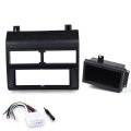 Dash Pad Cover Install Kit Wire Harness Adapter For 1988-1994 Chevy Gmc Trucks Mount Dashboard Black 