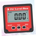 Homsfou Magnetic Measuring Tool Inclinometer Angle Gauge Meter Electronic Protractor High Precision Instrument 4x