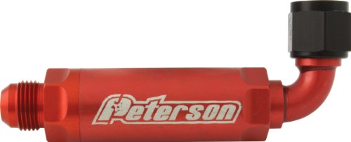 Peterson Fluid Systems 09-0407 10an 90 Degree In-line Scavenge Filter