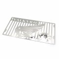 Httmt Mt298-01 Stainless Radiator Grille Guard Cover Protector Compatible With Valkyrie Gl1500 Chrome