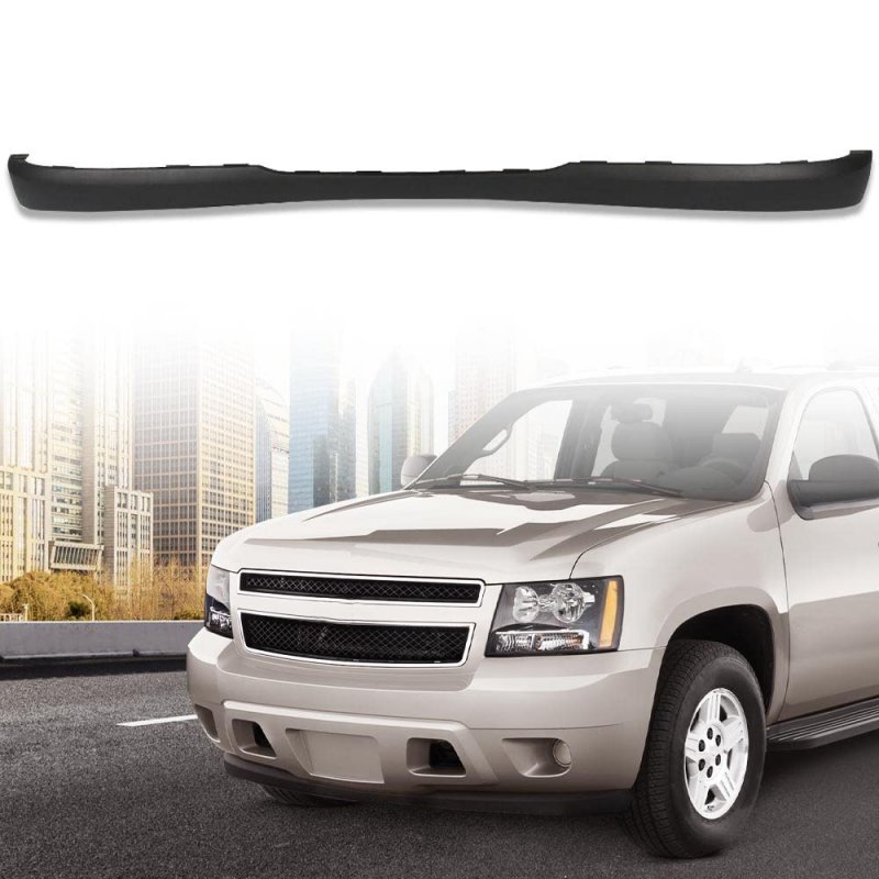 Front Bumper Air Dam Deflector Lower Valance For 2007-2013 Chevy Avalanche Suburban Tahoe Primed Without Off Road Package