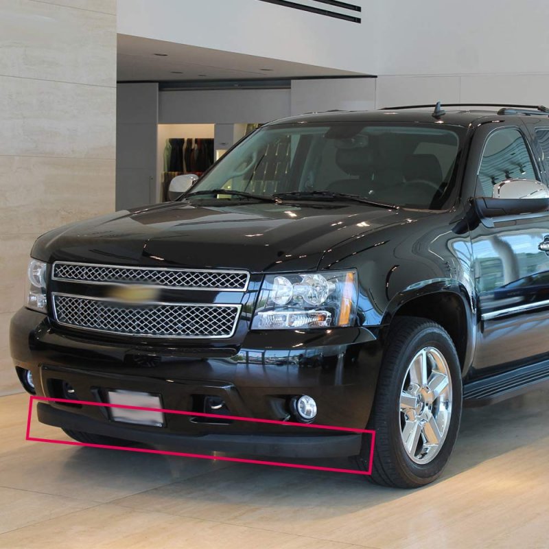 Front Bumper Air Dam Deflector Lower Valance For 2007-2013 Chevy Avalanche Suburban Tahoe Primed Without Off Road Package
