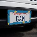Minions Minion Banana Pattern License Plate Tag Frame