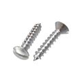 4 X 1 2 In Aluminum Oval Head Slotted Sheet Metal Screws Pack Of 12 