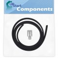 W10542314 Dishwasher Door Gasket Replacement For Whirlpool Du1055xtvt0 Seal Upstart Components Brand